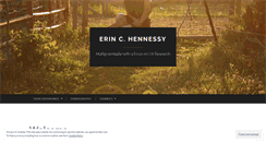 Desktop Screenshot of erinchennessy.com